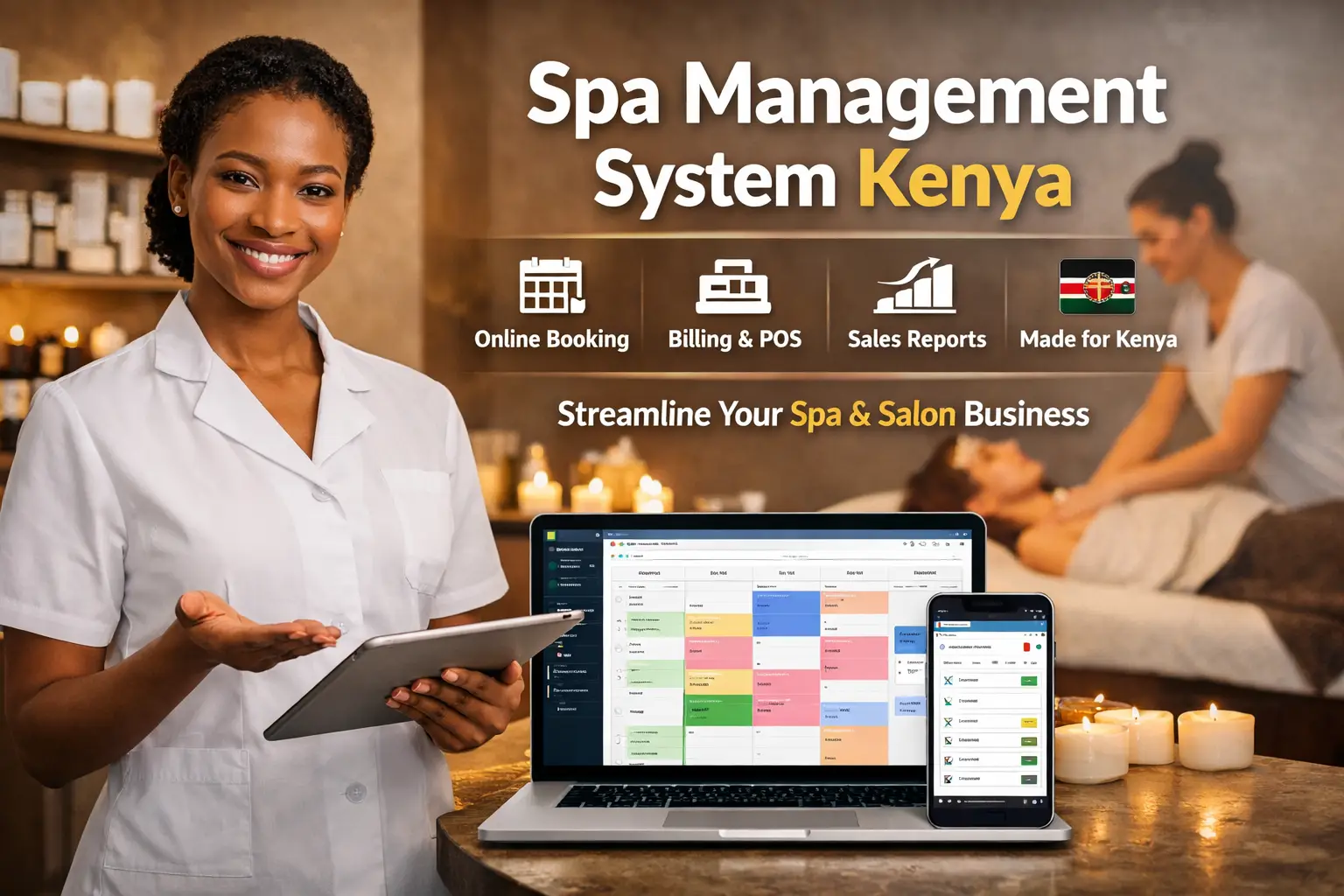 Spa Management System Kenya | Best Spa Software for Salons & Wellness Centers
