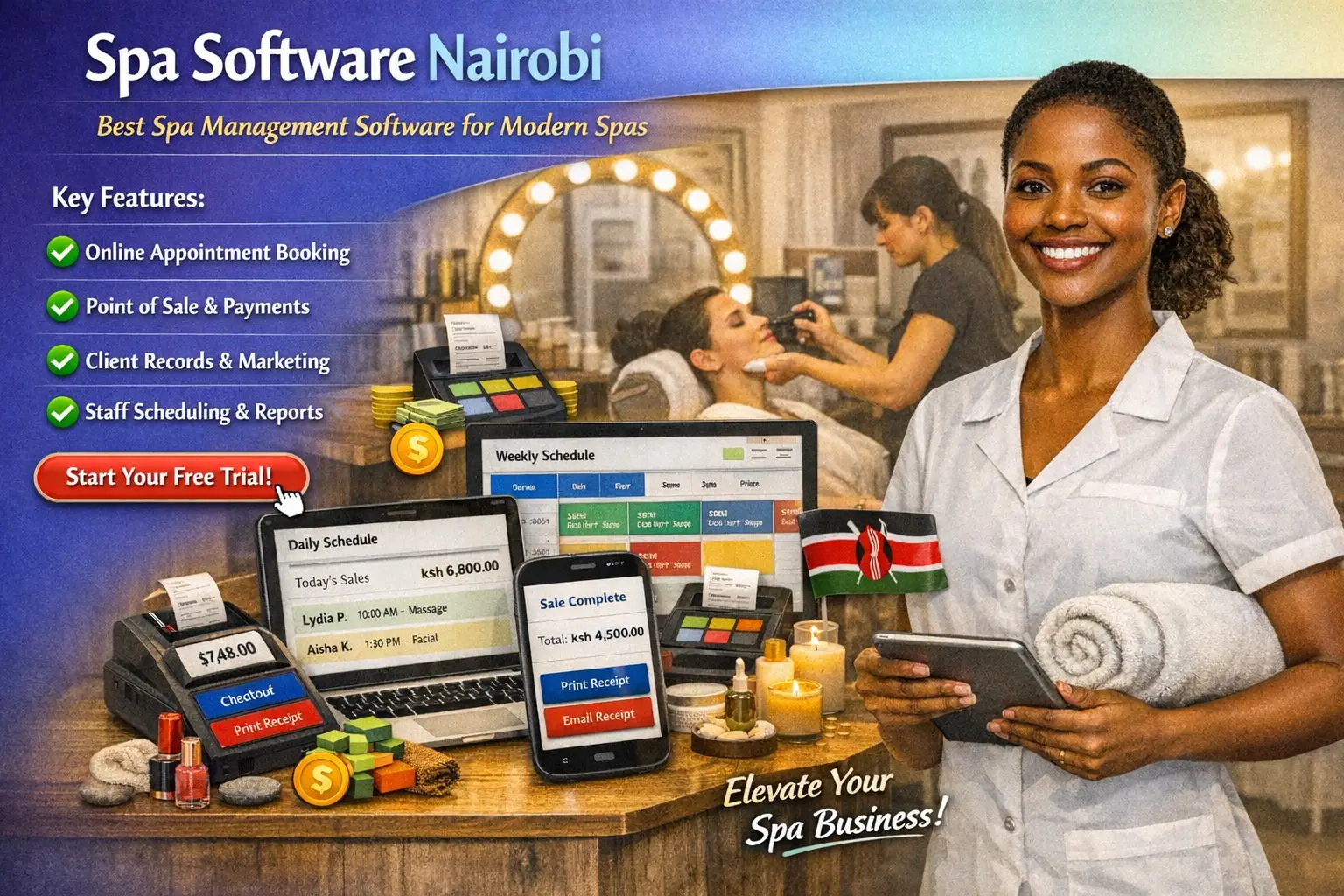 Spa Software Nairobi – Best Spa Management Software for Modern Spas