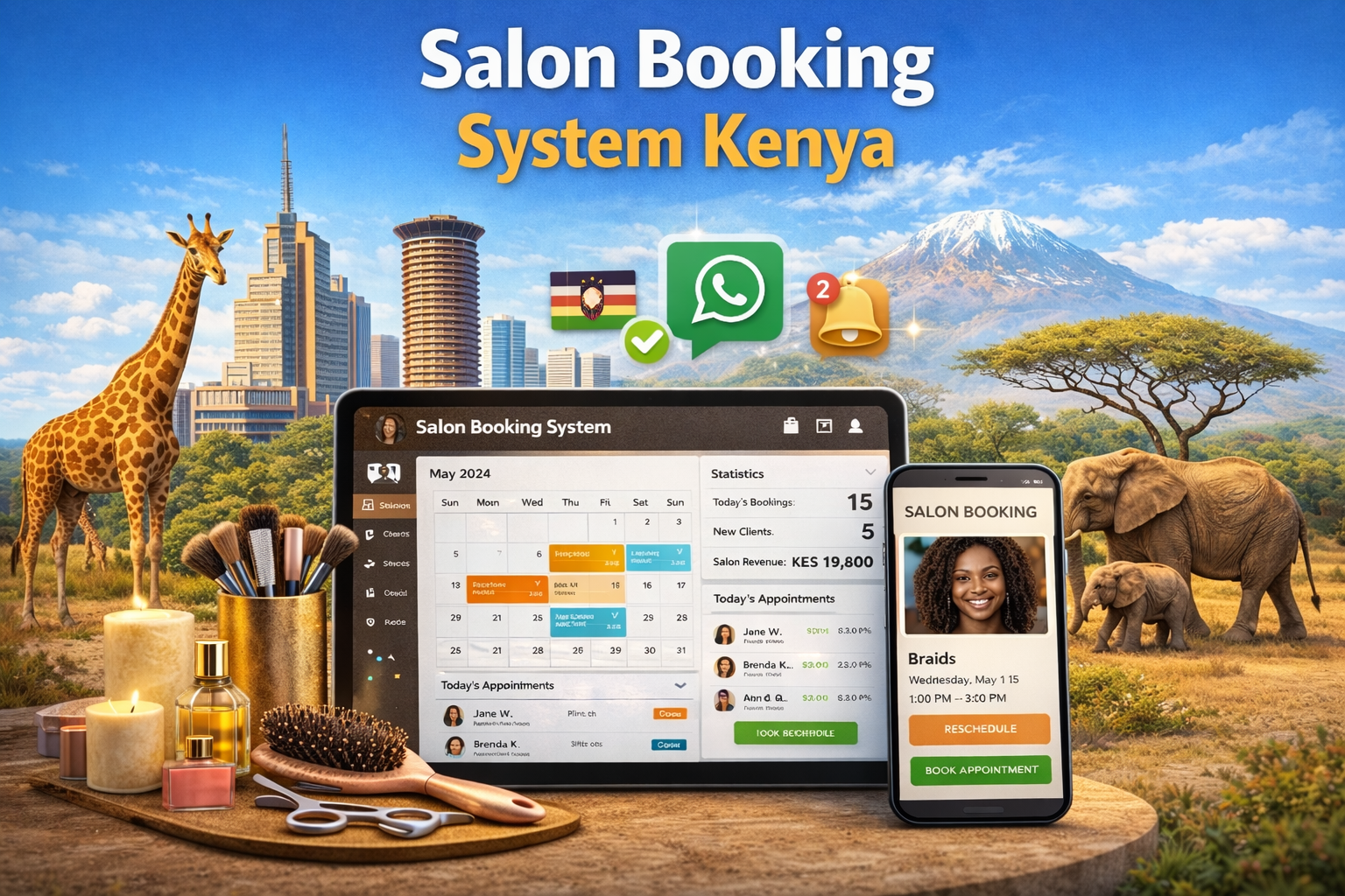 Salon Booking System Kenya 