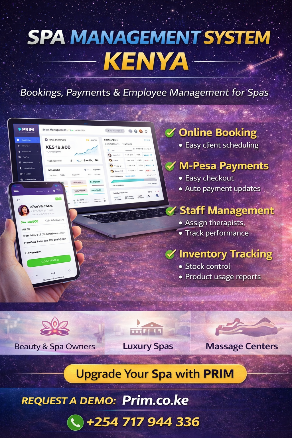 Spa Management System Kenya