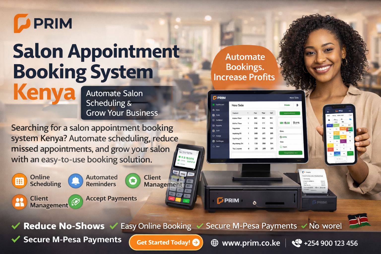 Salon Appointment Booking System Kenya 