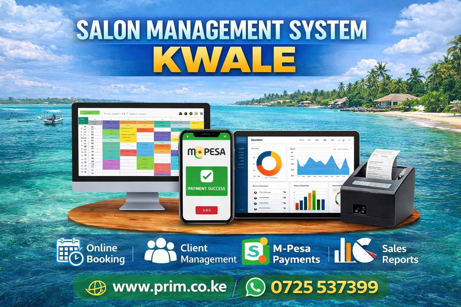 Salon Management System Kwale