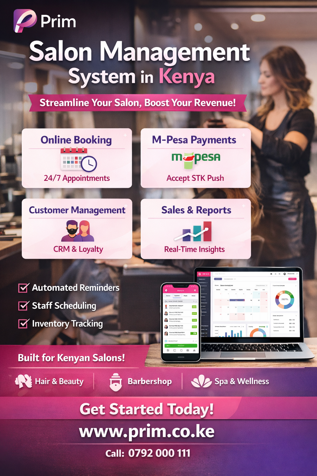 Salon Management System 