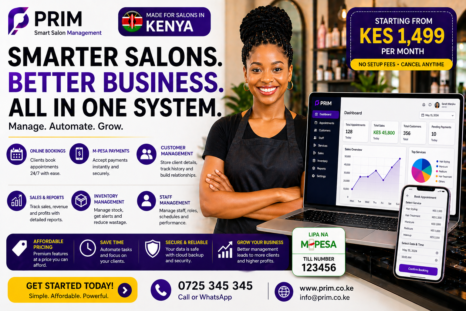 buy salon management system kenya