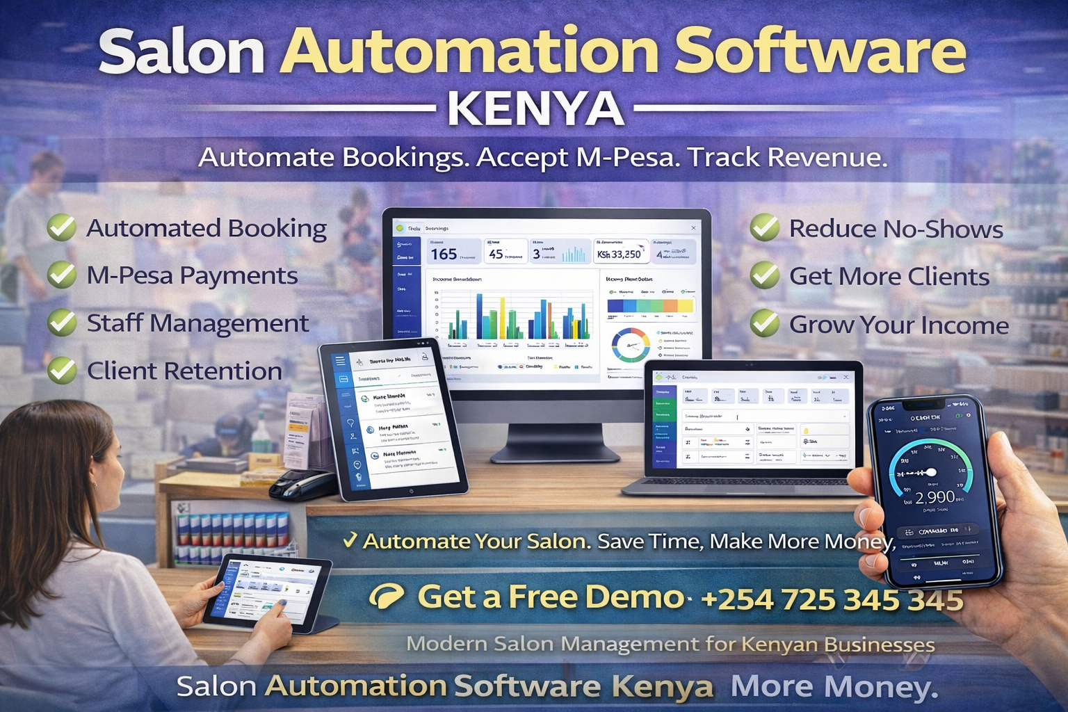 Salon Automation Software Kenya