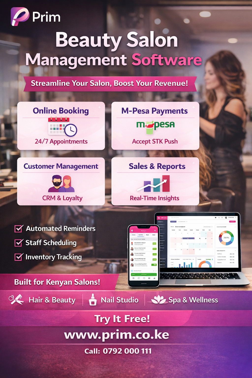 Beauty Salon Management Software