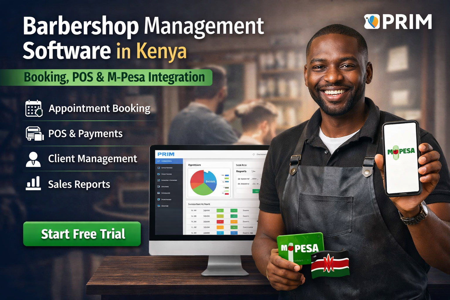 Barbershop Management Software in Kenya