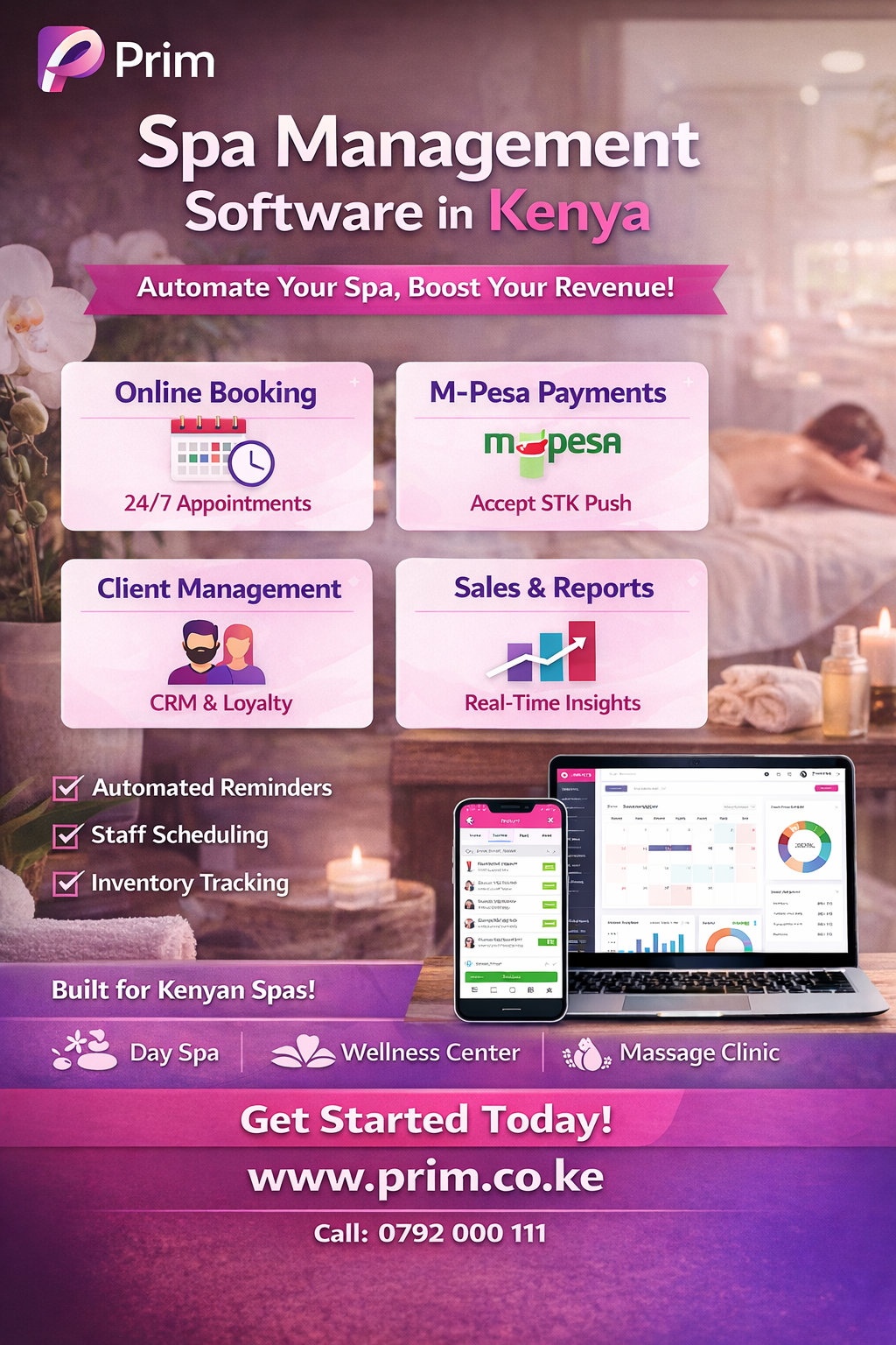 Spa Management Software Kenya
