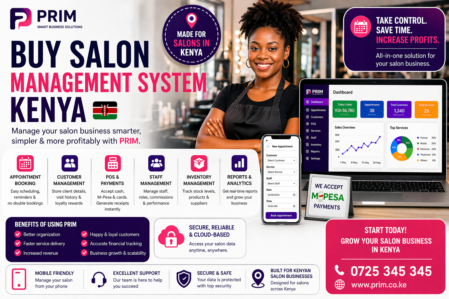 Buy Salon Management System Kenya