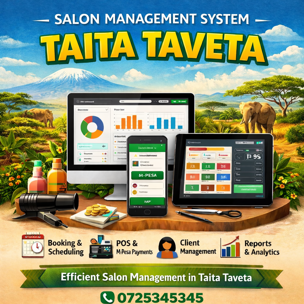  Salon Management System Taita Taveta 