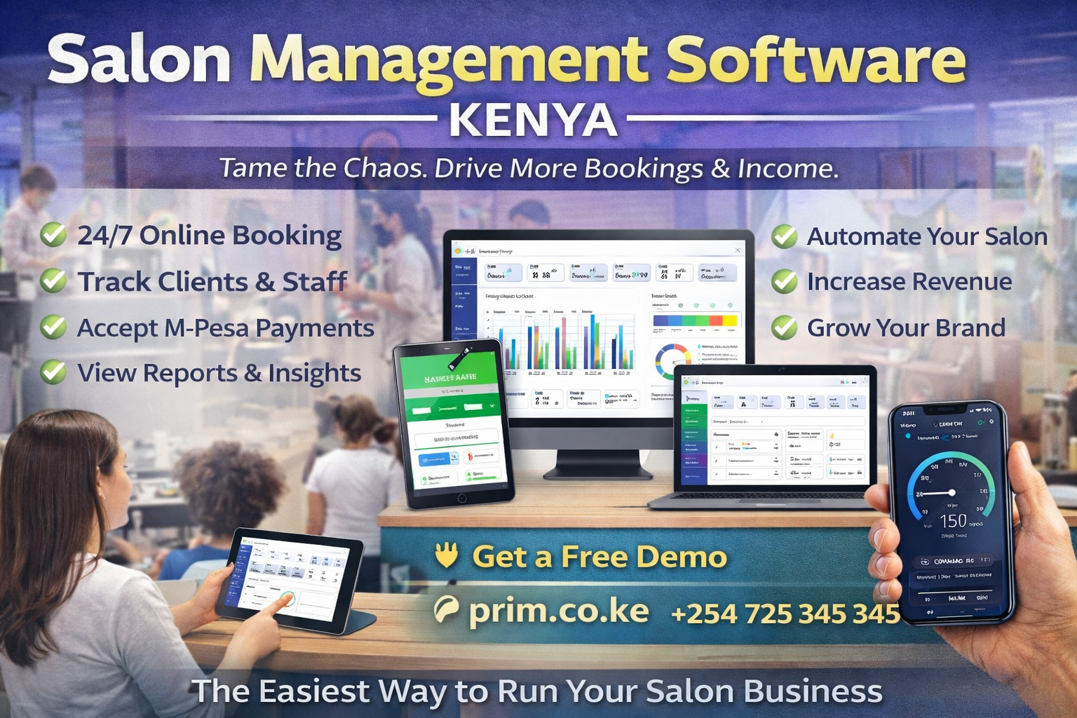 Salon Management Software Kenya 