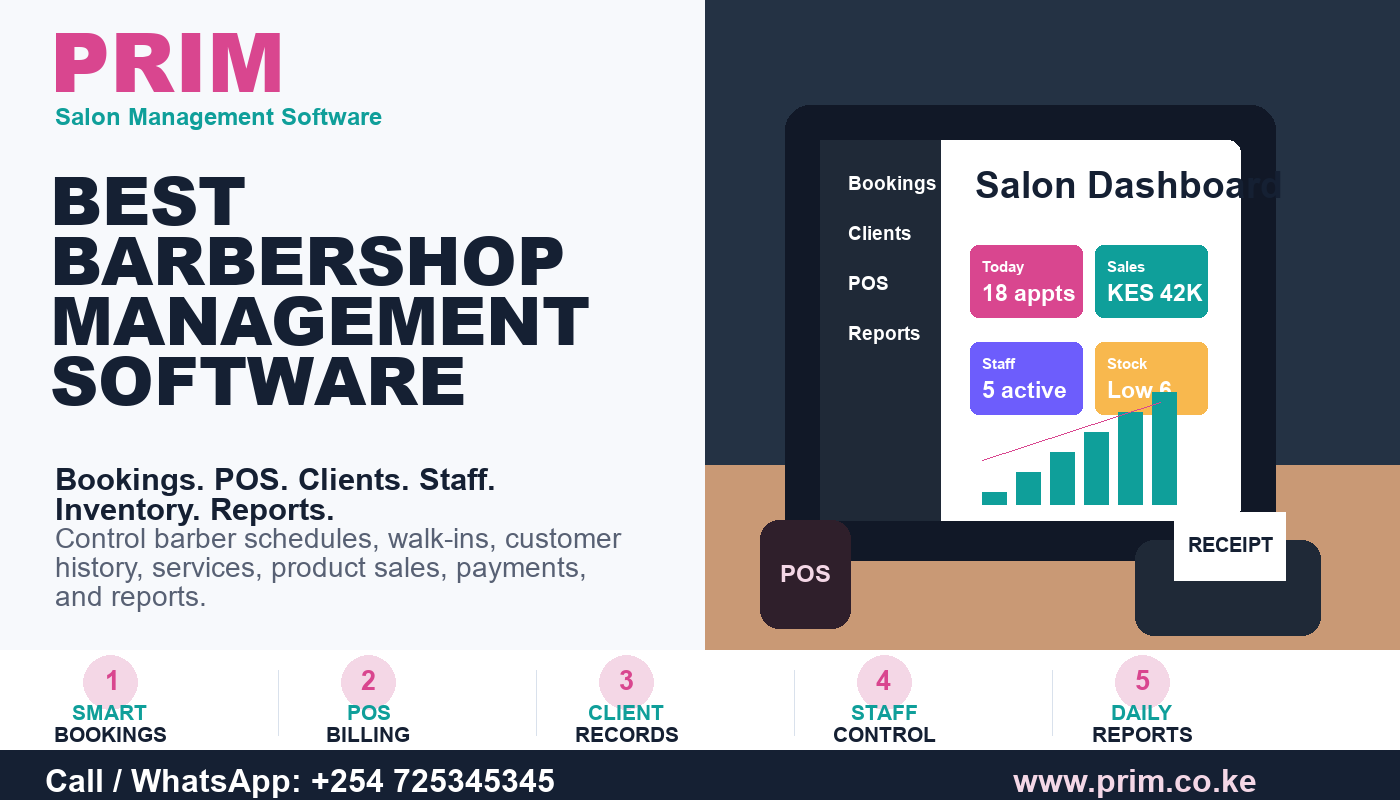 Best Barbershop Management Software: 8 Tools for Bookings, Walk-ins, and POS