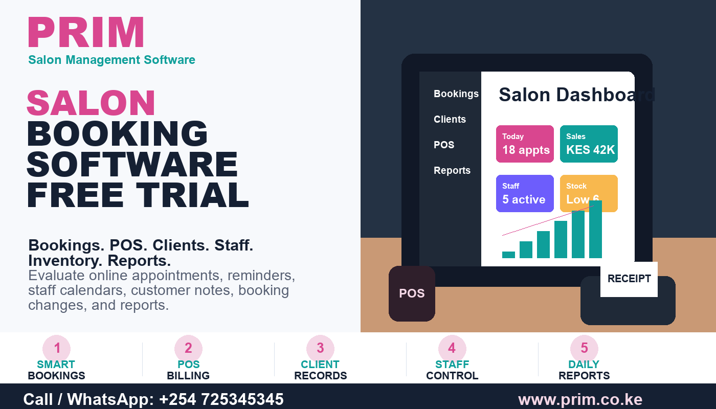 Salon Booking Software Free Trial: 8 Booking Features to Test First