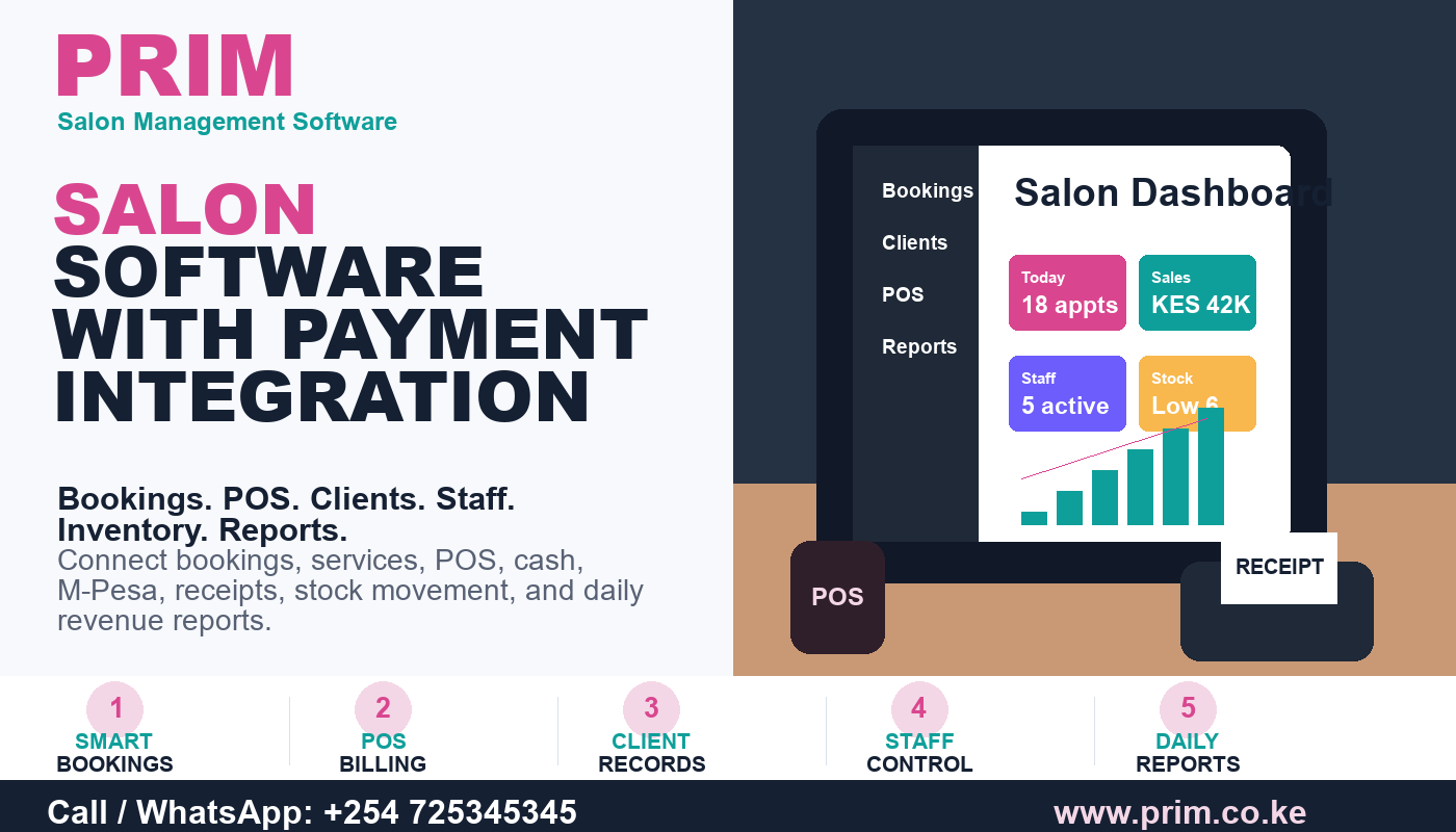 Salon Software With Payment Integration: 8 Tools for Cleaner Sales and Reports