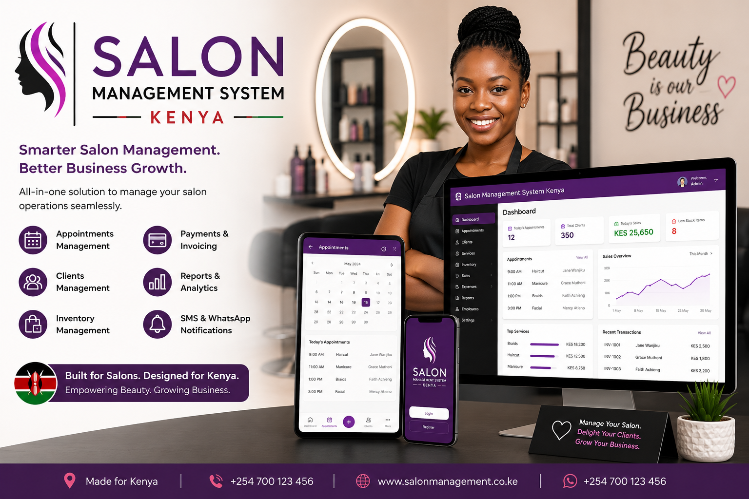 Salon Management System Kenya