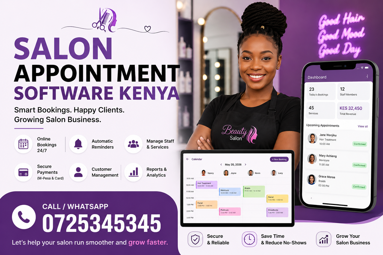 Salon Appointment Software Kenya