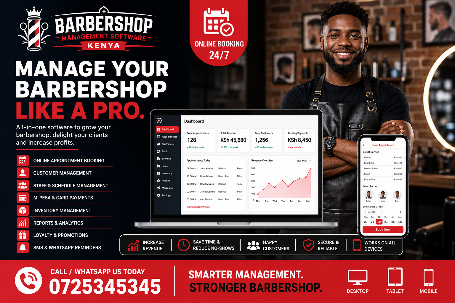 Barbershop Management Software Kenya