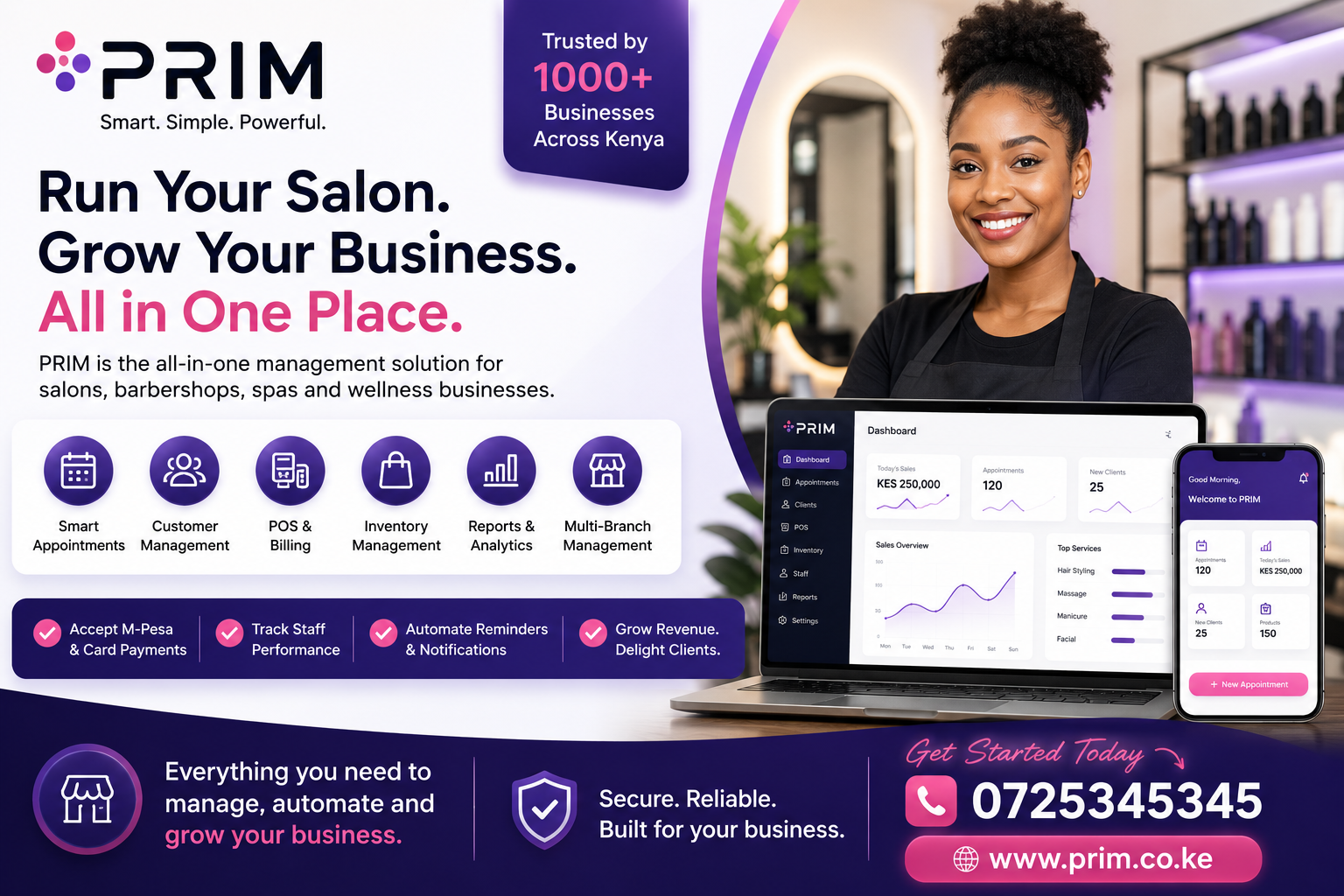 Salon Customer Management Kenya