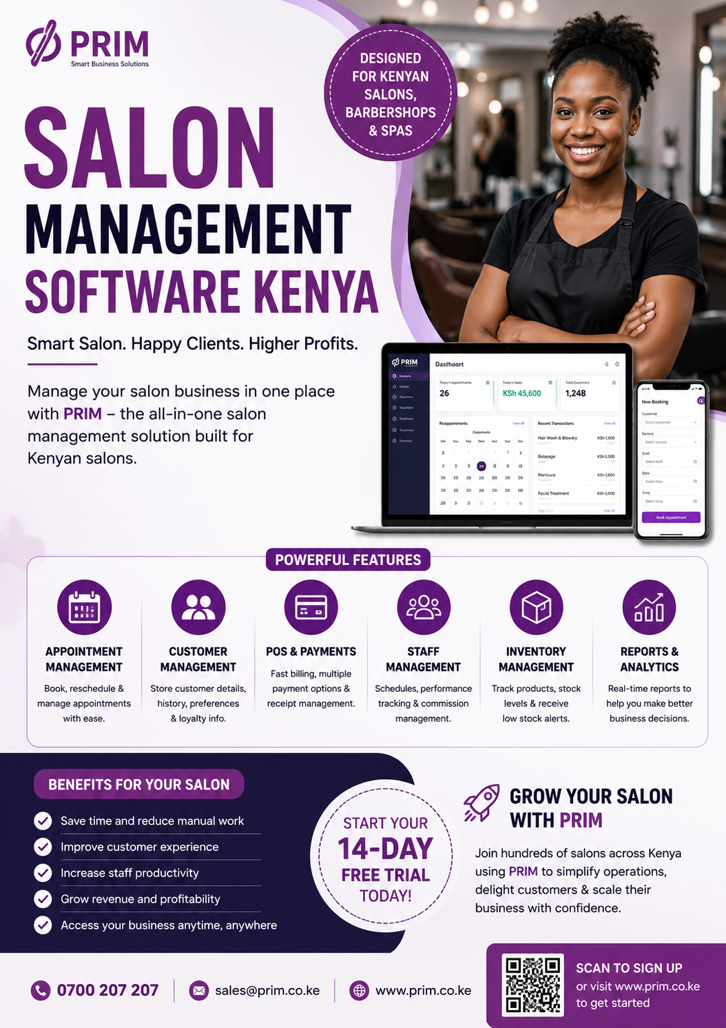 Salon Management Software Kenya