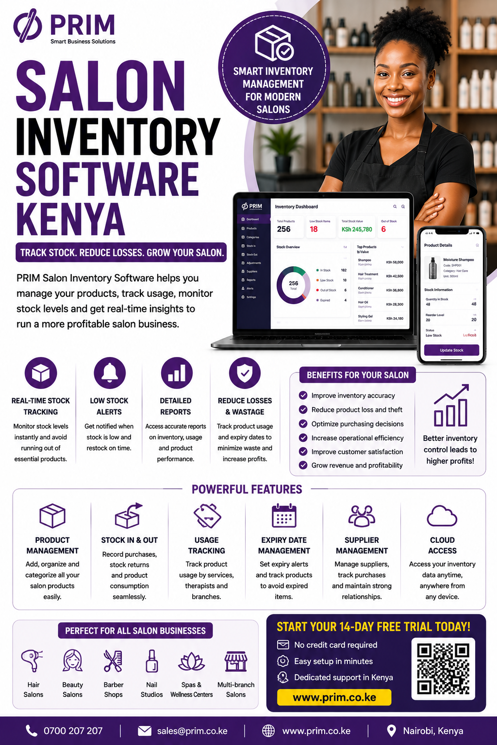 salon inventory software kenya