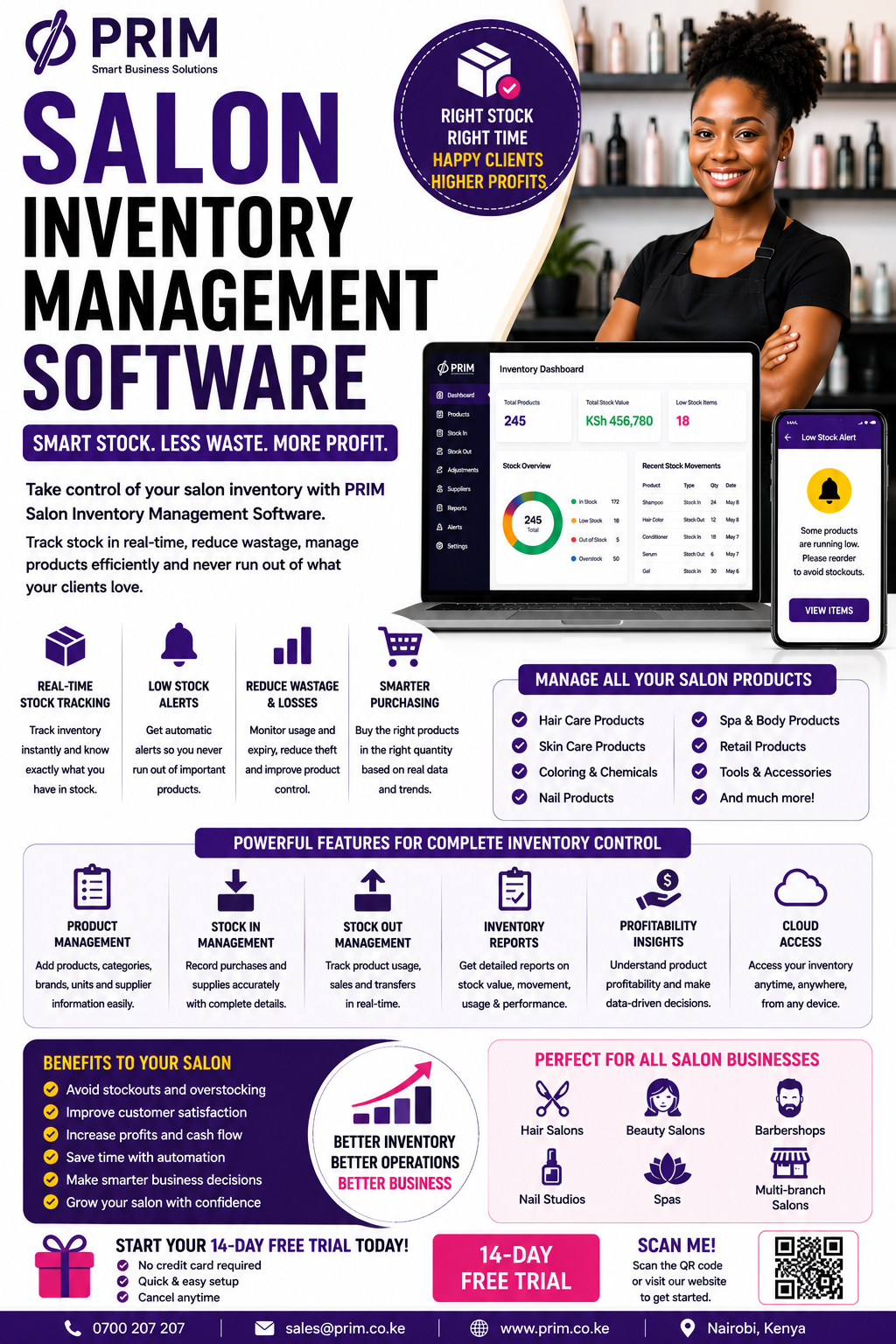 Salon Inventory Management Software