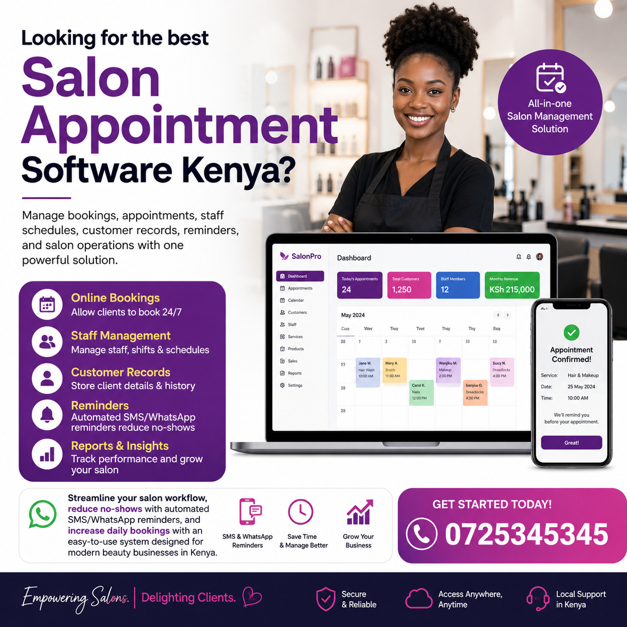 Salon Appointment Software Kenya