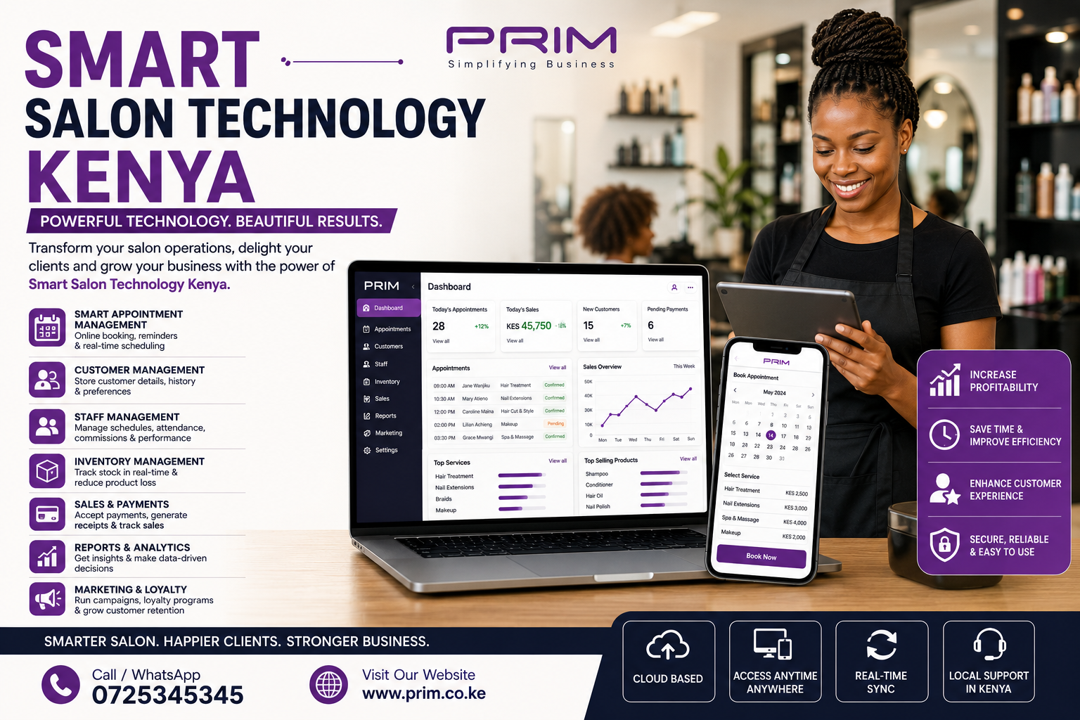 Smart Salon Technology Kenya