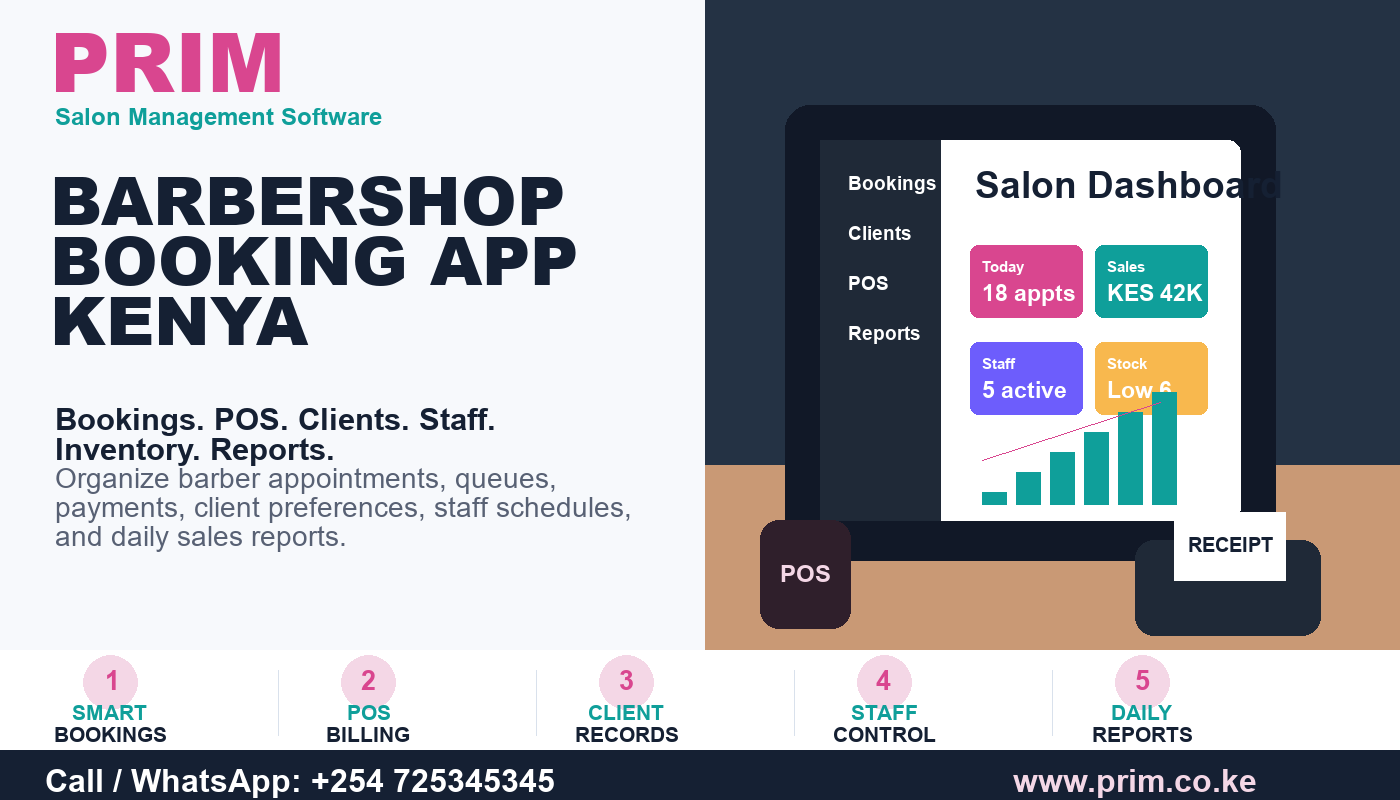 Barbershop Booking App Kenya: 8 Powerful Features for Modern Barbers