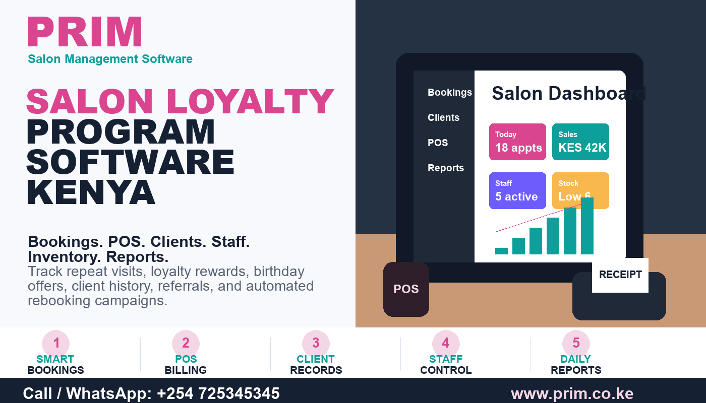 Salon Loyalty Program Software Kenya: 8 Powerful Ways to Keep Clients