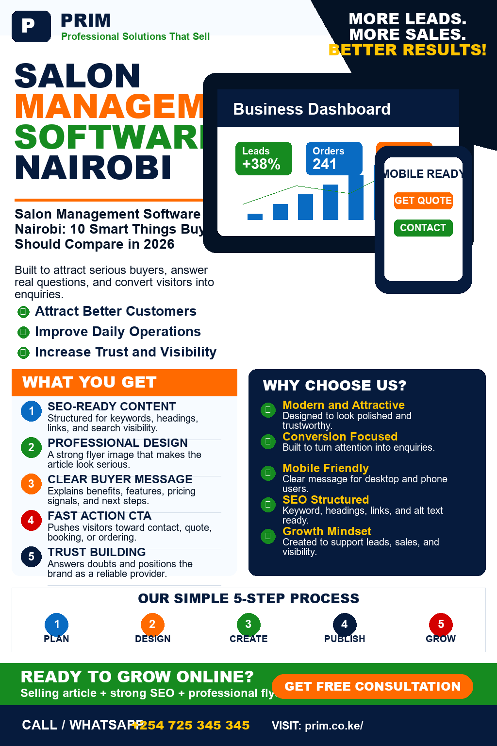 Salon Management Software Nairobi
