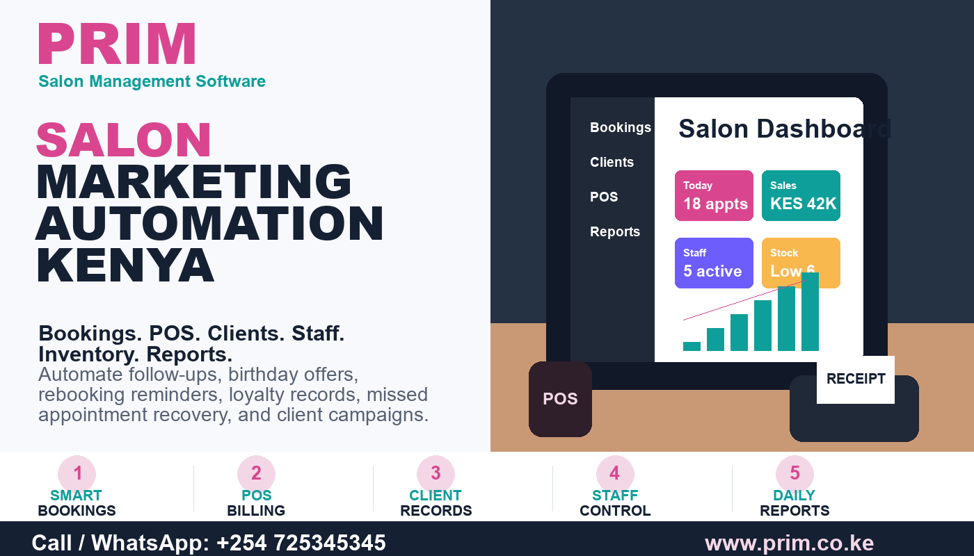 Salon Marketing Automation Kenya: 9 Powerful Client Retention Ideas