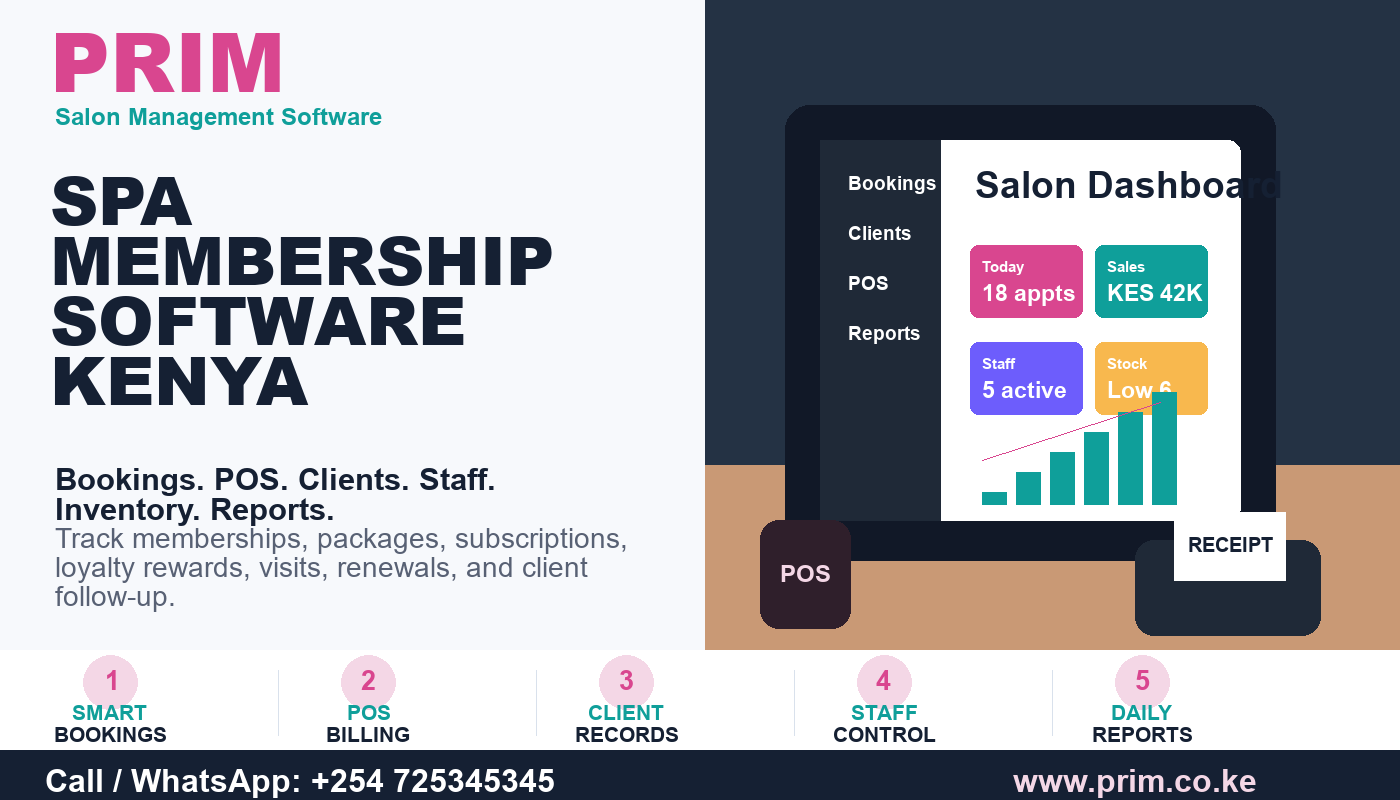 Spa Membership Software Kenya: 7 Powerful Ways to Grow Recurring Revenue