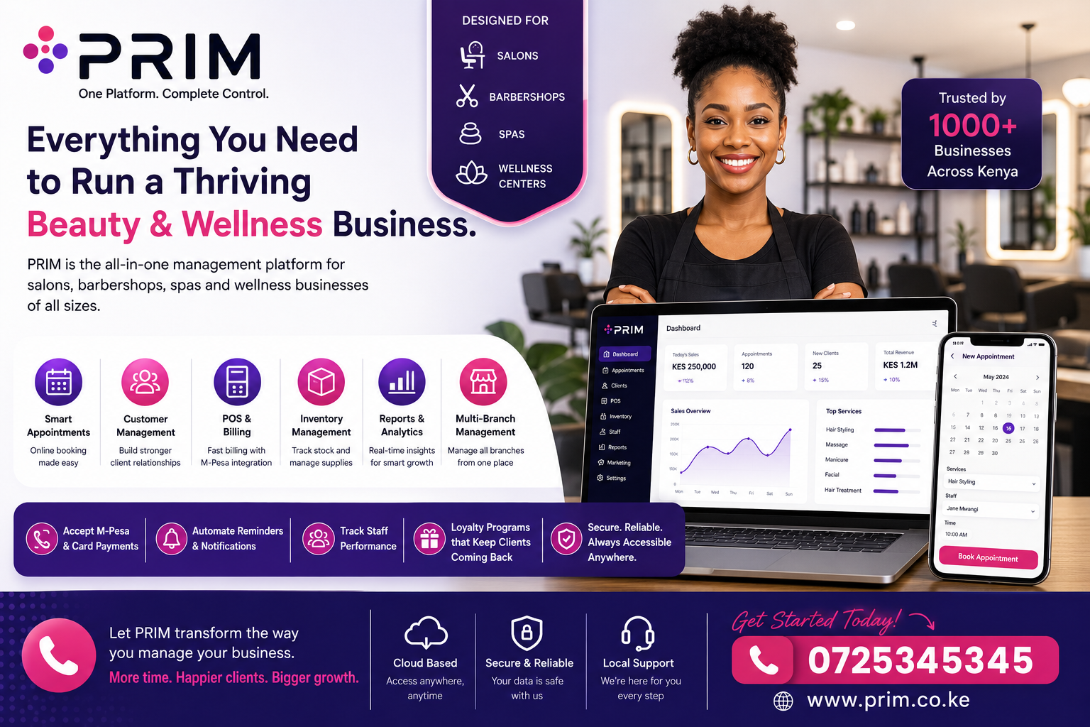 Salon Digital Management System