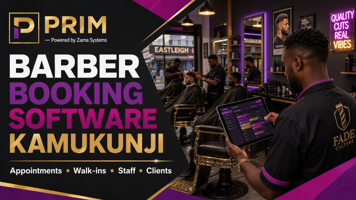 Barber Booking Software Kamukunji