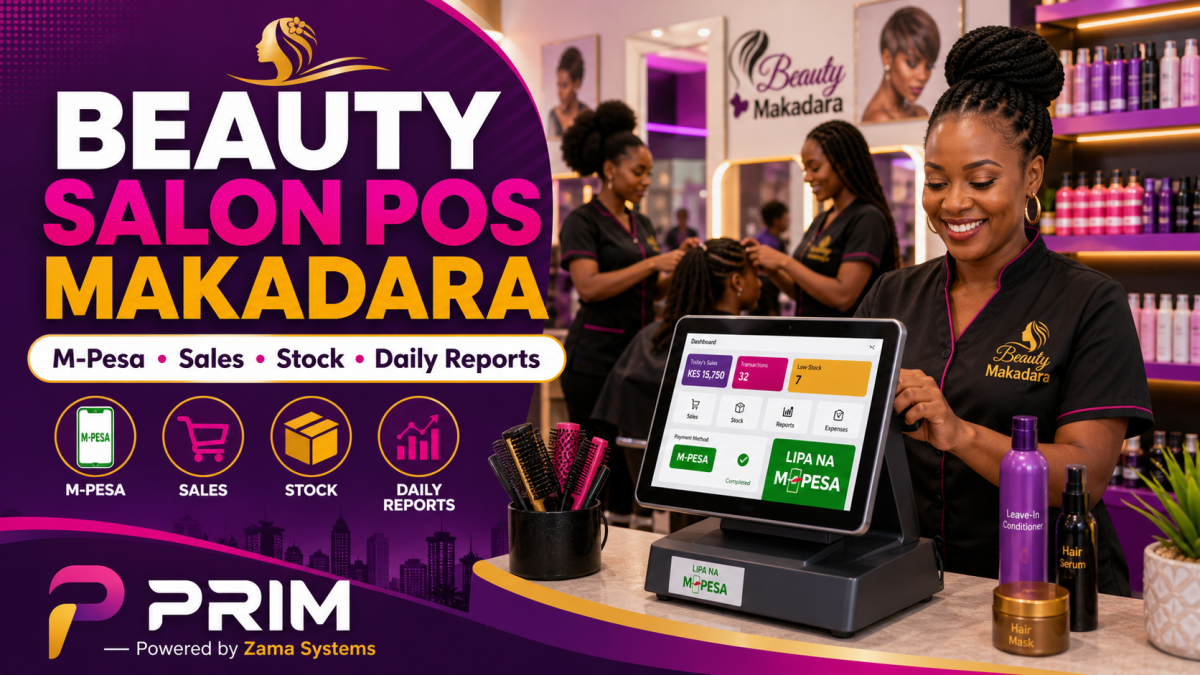 Beauty Salon POS Makadara