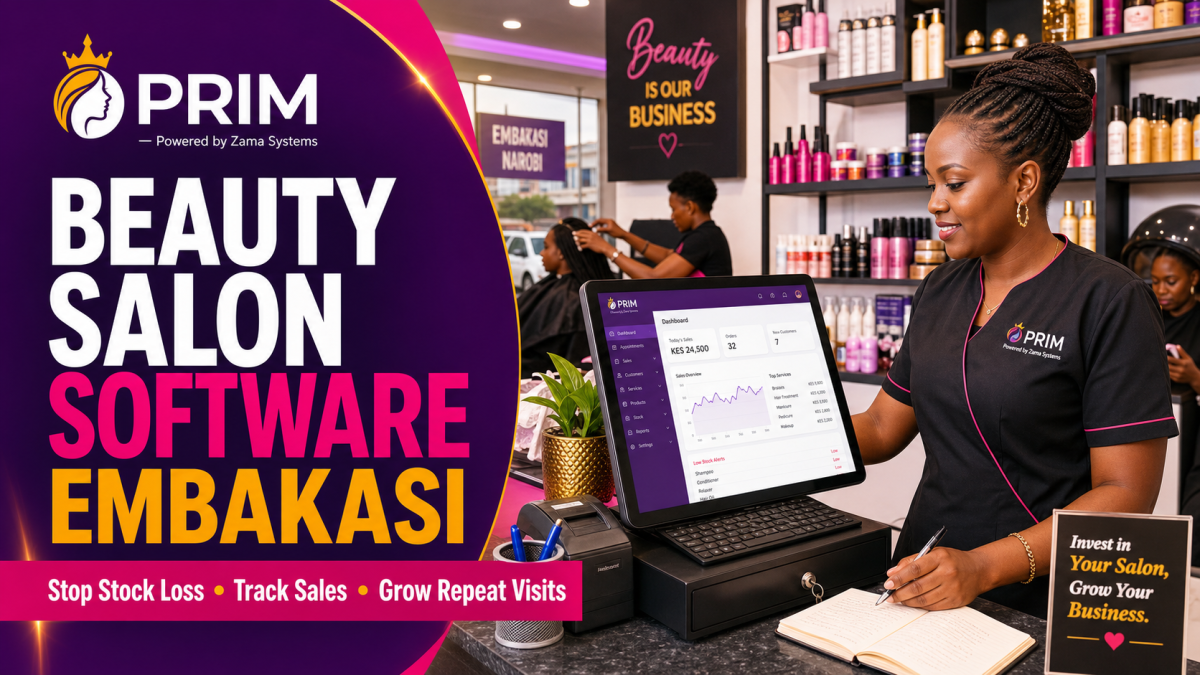 Beauty Salon Software Embakasi: Stop Stock Loss and Track Every Sale
