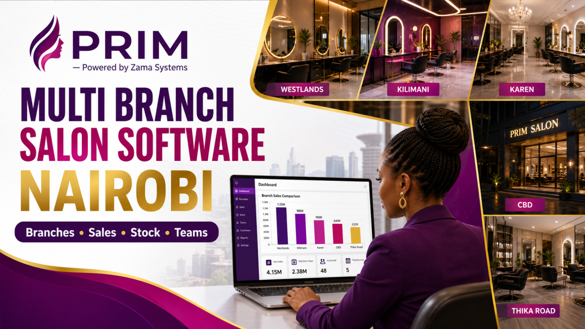 Multi Branch Salon Software Nairobi
