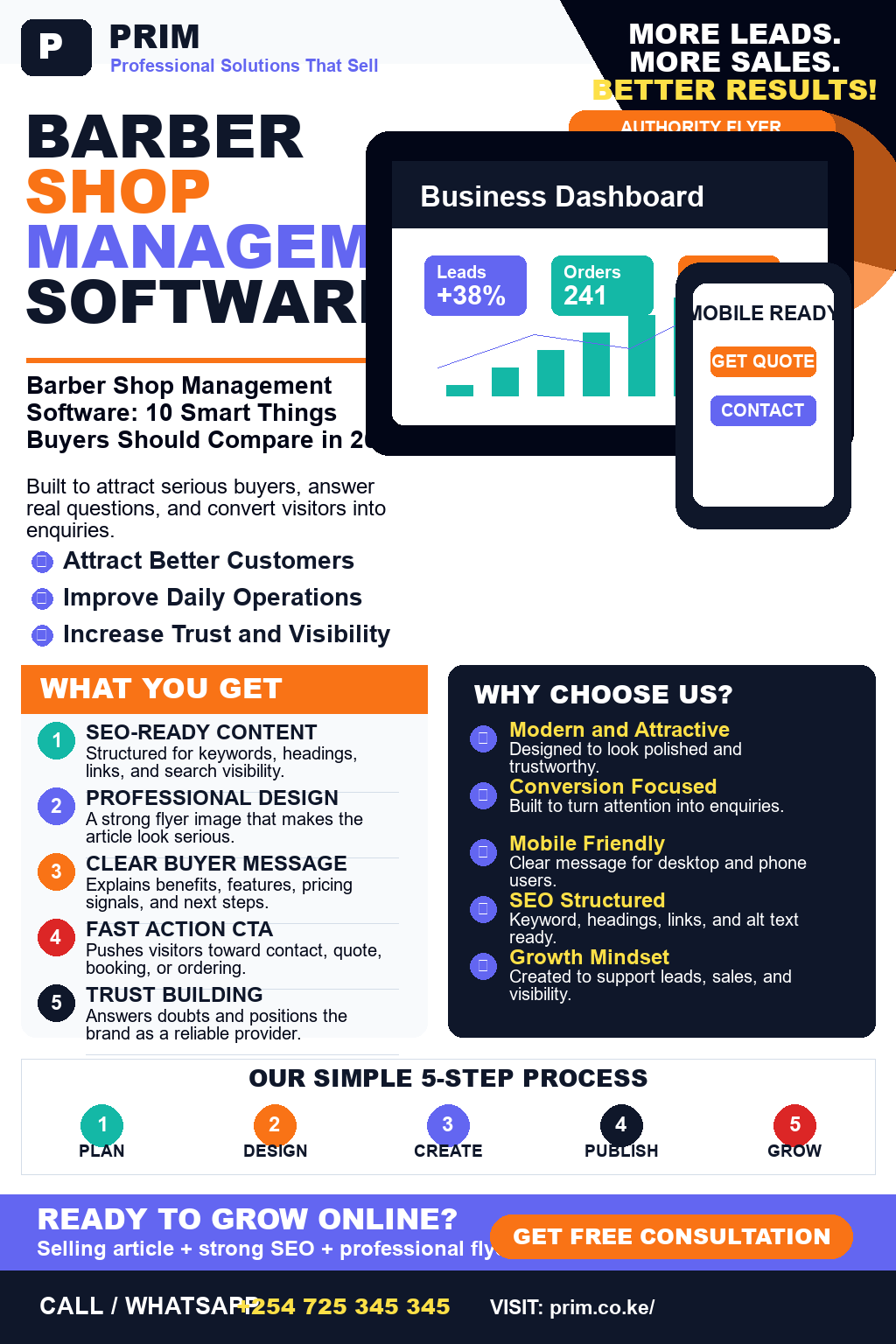 Barber Shop Management Software