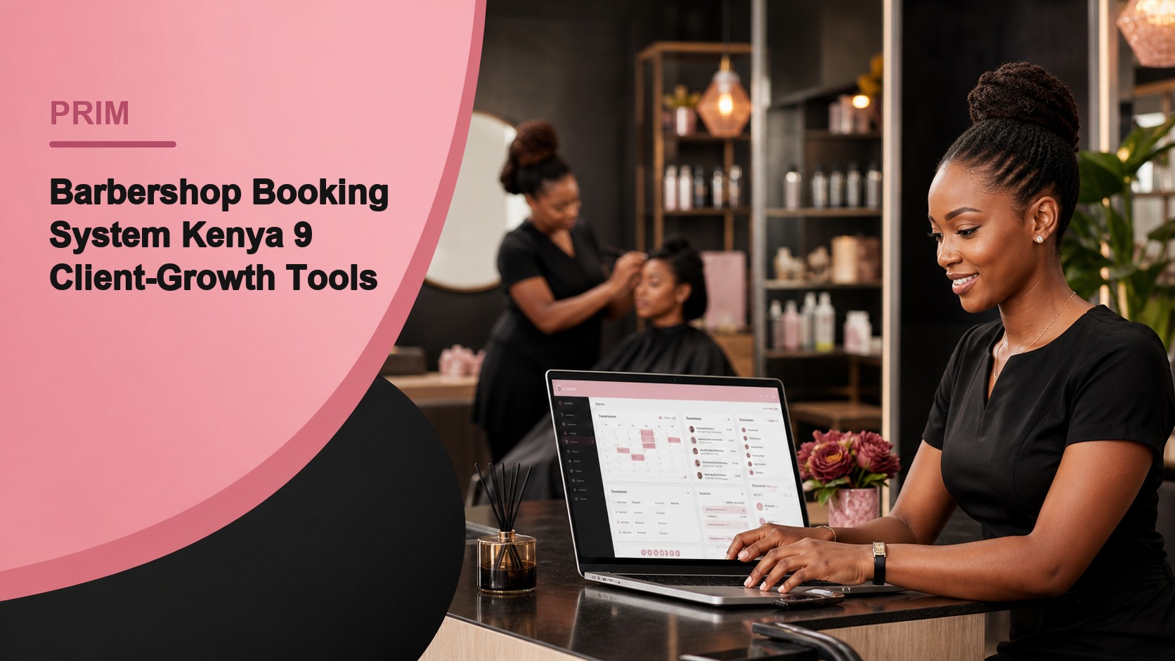 barbershop booking system Kenya