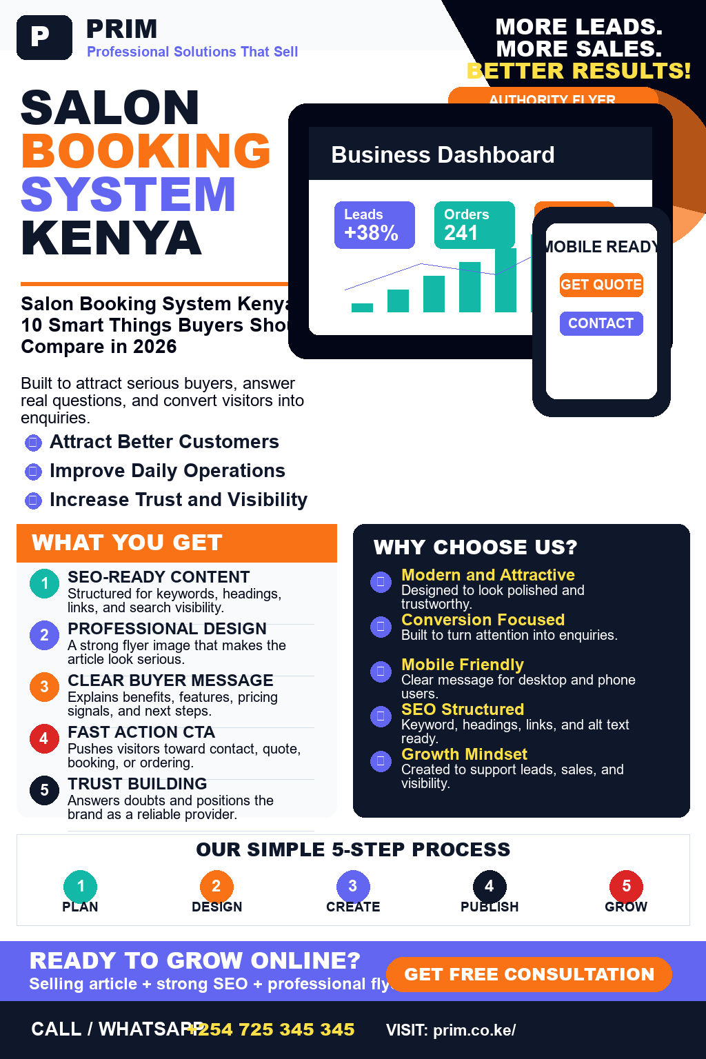 Salon Booking System Kenya: 10 Smart Things Buyers Should Compare in 2026