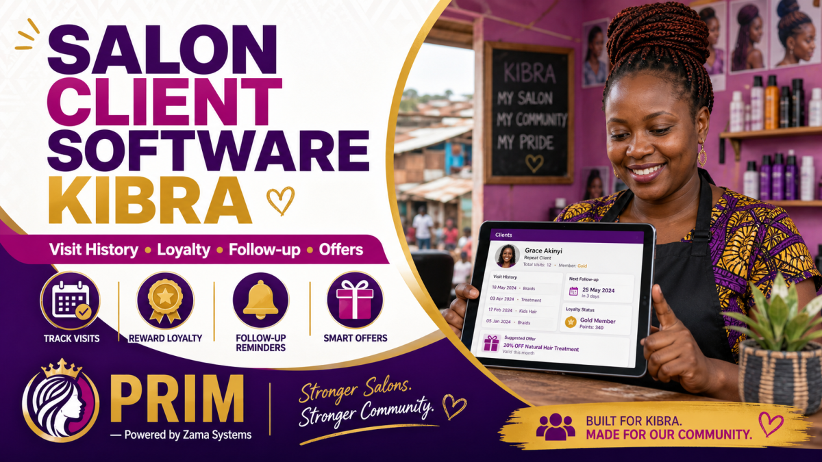 Salon Client Software Kibra