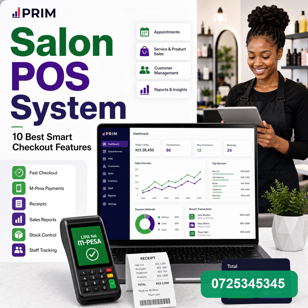 Salon POS System: 10 Best Smart Checkout Features Buyers Should Compare in 2026