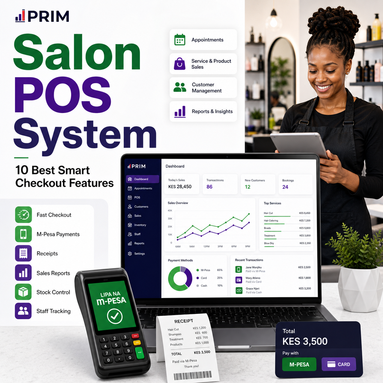 salon POS system Kenya