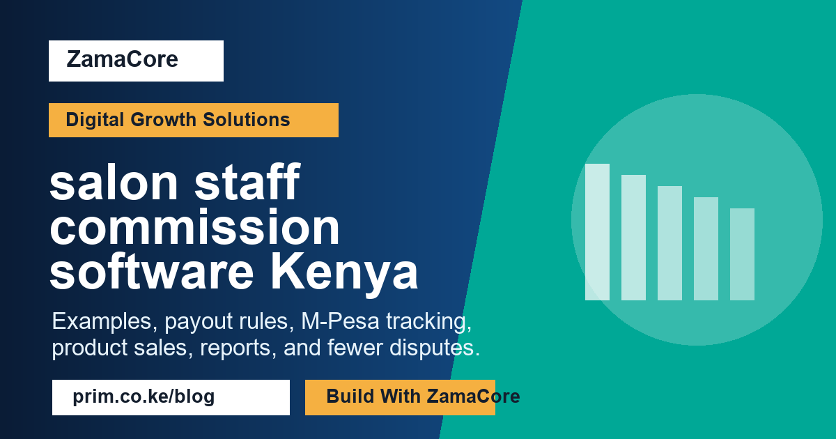 salon staff commission software Kenya