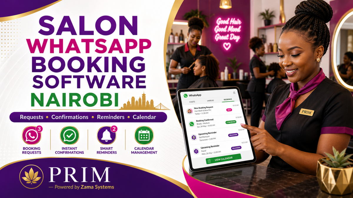 Salon WhatsApp Booking Software Nairobi
