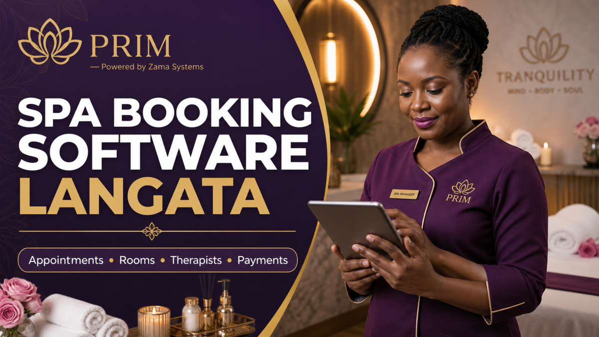 Spa Booking Software Langata: appointments, treatment rooms, therapists and payments