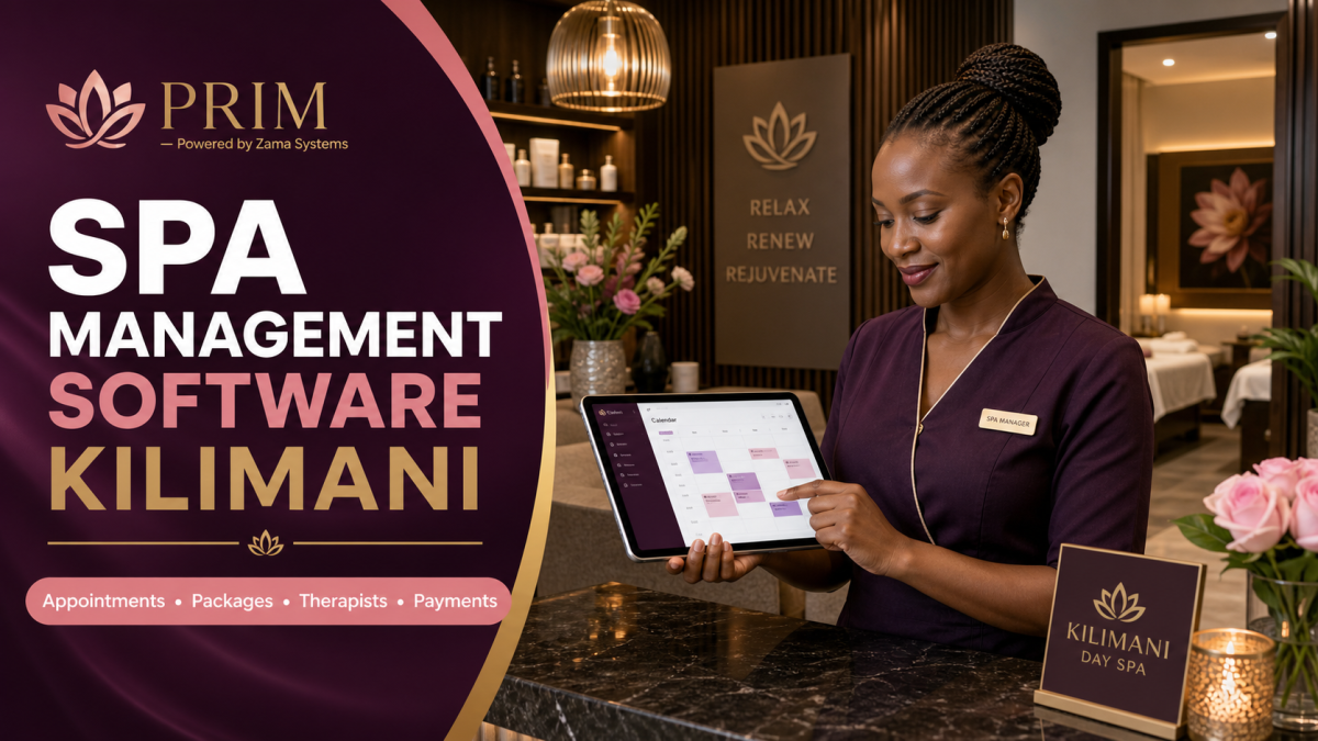 Spa Management Software Kilimani: Appointments, Packages and Therapist Scheduling