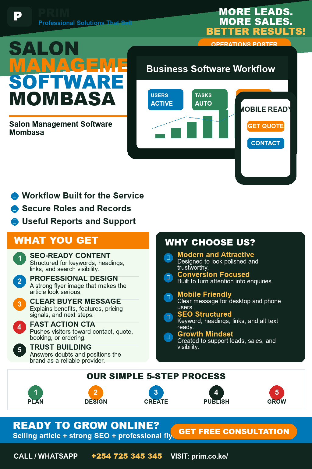 Salon Management Software Mombasa