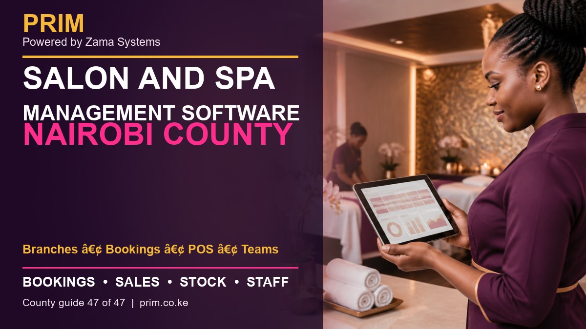 Salon and Spa Management Software Nairobi County