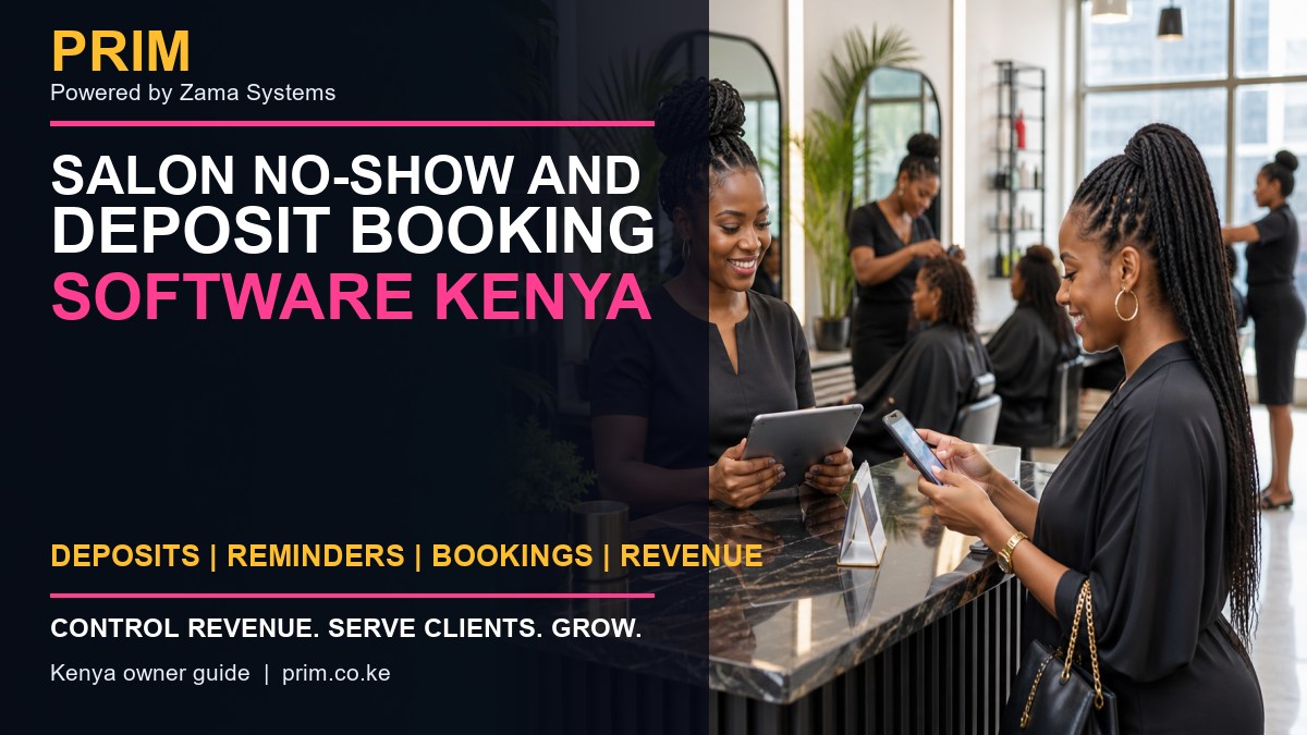Salon No-Show and Deposit Booking Software Kenya